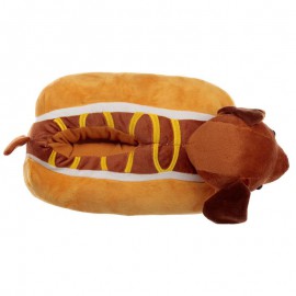 Tacsis hot-dog alakú plüss mamusz